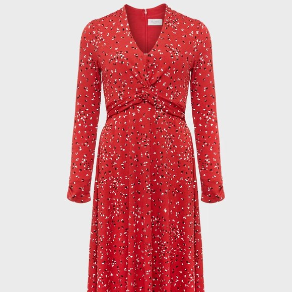 HOBBS of London Anoushka Jersey Dress, US Size 6 - Picture 2 of 8